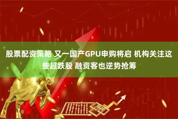 股票配资策略 又一国产GPU申购将启 机构关注这些超跌股 融资客也逆势抢筹
